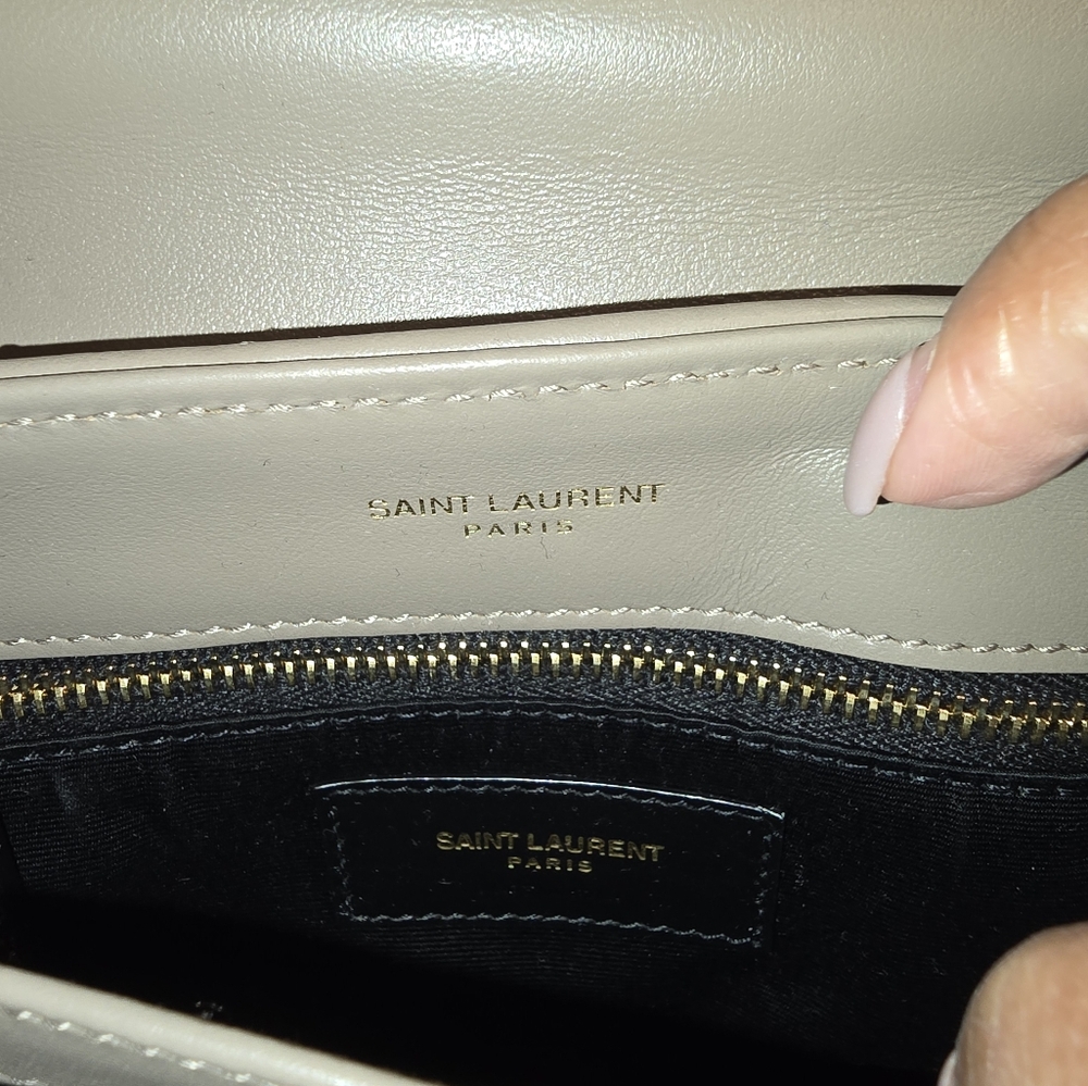 YSL Toy Lou Lou Leather Shoulder Bag - Picture 11 of 14